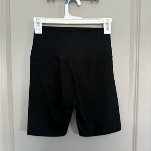 Aerie Black Bike Shorts Athletic Comfort